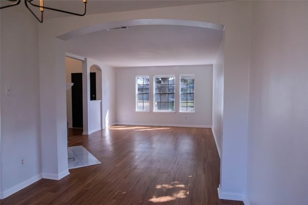 Empty room, Interior, Wood Texture Flooring