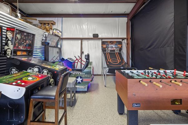 Fitness Equipment, Game Room, Interior