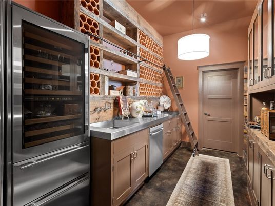 Interior, Kitchen, Pendant Lights, Stainless Steel Appliances