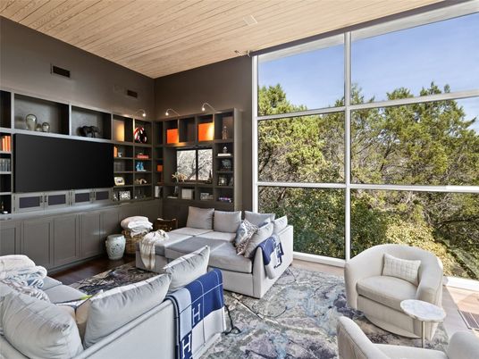 Interior, Living room, Wooden Ceilings
