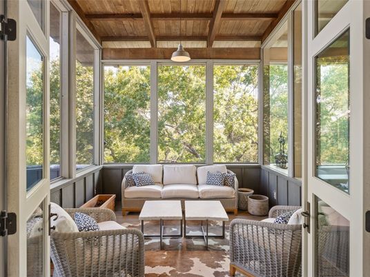 Interior, Living room, Pendant Lights, Sun Room, Wooden Beams, Wooden Ceilings