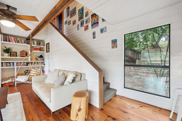 Interior, Living room, Wooden Beams, Wood Texture Flooring