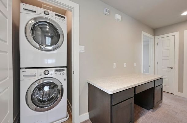 Interior, Recessed Lighting, Utility Closets, Washer