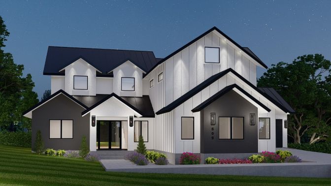 Exterior, Facade, Farmhouse