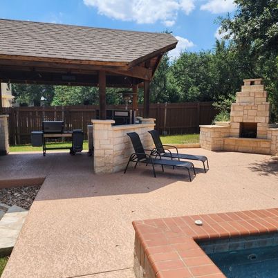 Exterior, Fireplace