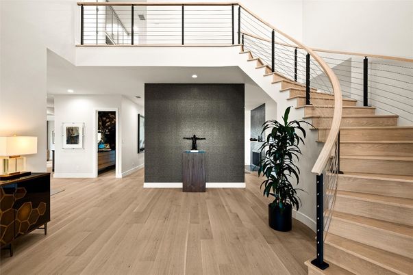 Interior, Recessed Lighting, Wood Texture Flooring