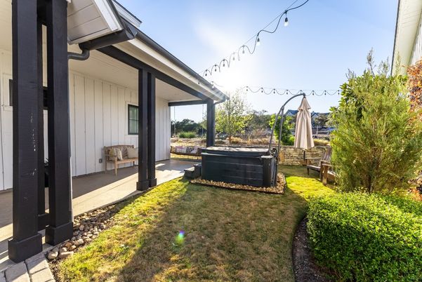 Backyard, Exterior, Hot Tub
