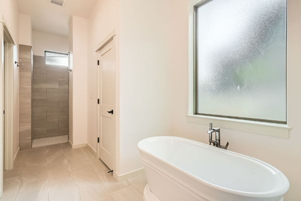 Bathroom, Free Standing Baths, Glass Shower, Interior