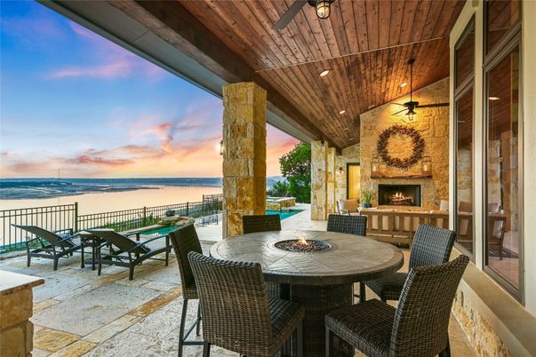 Exterior, Fireplace, Pool, Water