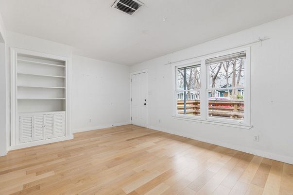 Empty room, Interior, Wood Texture Flooring