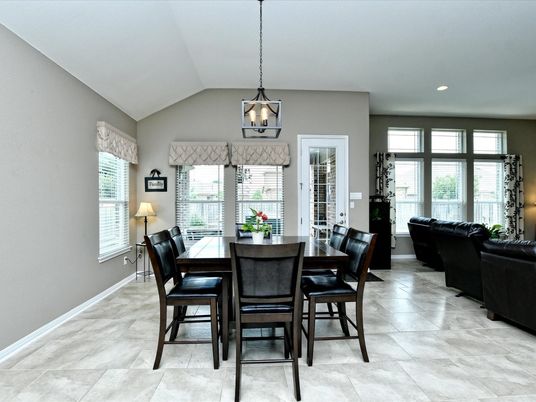 Dining room, Interior, Living room, Pendant Lights, Recessed Lighting