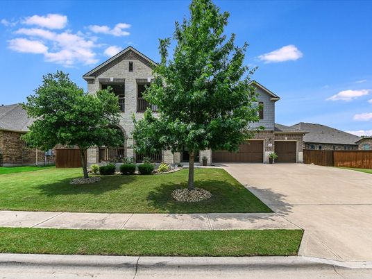 Attached, Backyard, Exterior, Facade, Brick Traditional