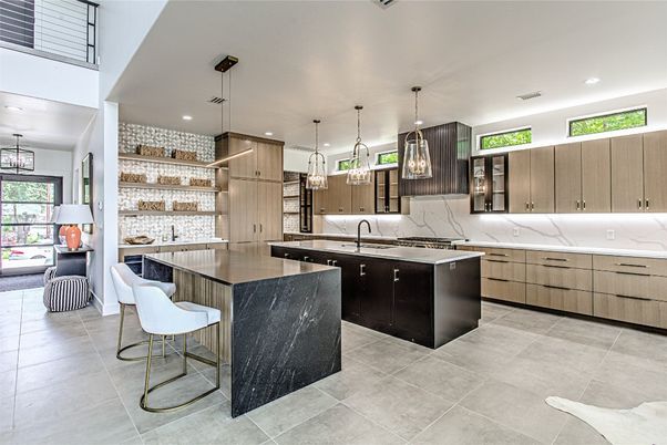 Interior, Kitchen, Pendant Lights, Recessed Lighting