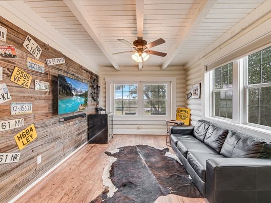 Interior, Living room, Wood Texture Flooring, Wooden Walls