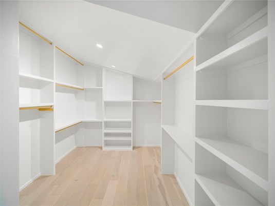 Interior, Recessed Lighting, Walk-in Closets, Wood Texture Flooring