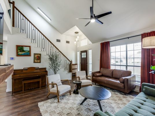 Interior, Living room, Pendant Lights, Piano, Wood Texture Flooring