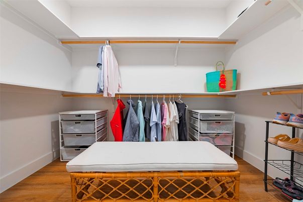 Interior, Walk-in Closets, Wood Texture Flooring