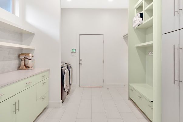 Interior, Recessed Lighting, Washer