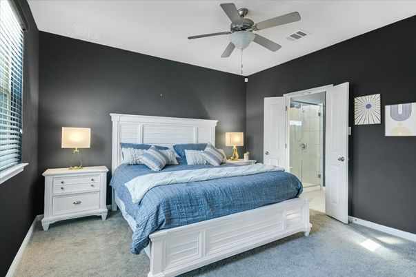 Bathroom, Bedroom, Glass Shower, Interior