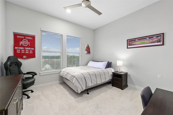 Bedroom, Home Office, Interior, Recessed Lighting