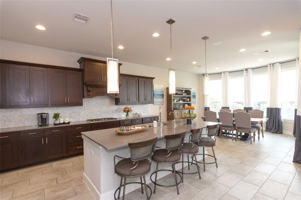 Dining room, Interior, Kitchen, Pendant Lights, Recessed Lighting