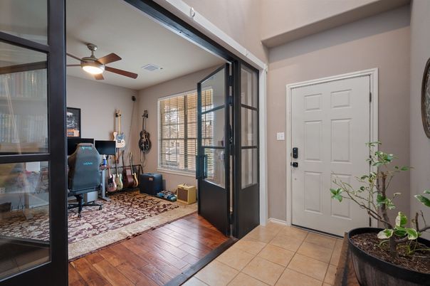 Home Office, Interior, Wood Texture Flooring