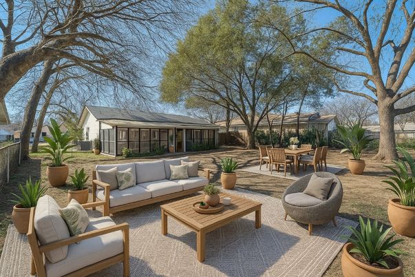 Backyard, Exterior