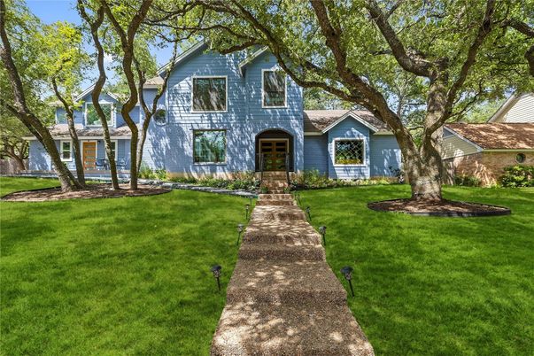 Backyard, Exterior, Facade, Tudor Revival