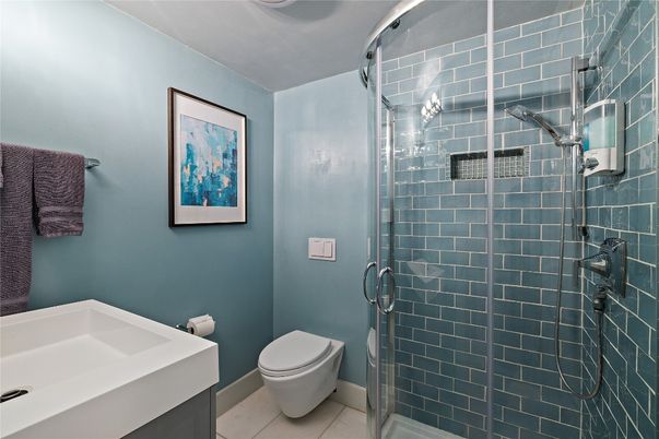 Bathroom, Glass Shower, Interior