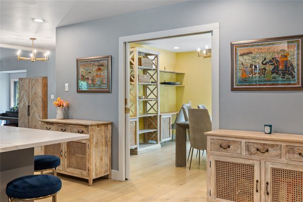 Interior, Pendant Lights, Recessed Lighting, Wood Texture Flooring