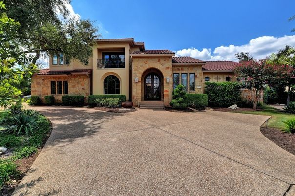 Backyard, Exterior, Facade, Mediterranean
