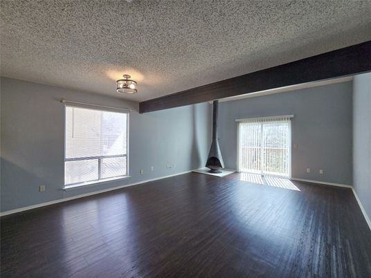 Empty room, Interior, Wooden Beams, Wood Texture Flooring