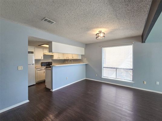 Empty room, Interior, Kitchen, Wood Texture Flooring