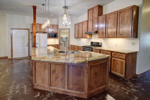 Interior, Kitchen, Pendant Lights, Stainless Steel Appliances