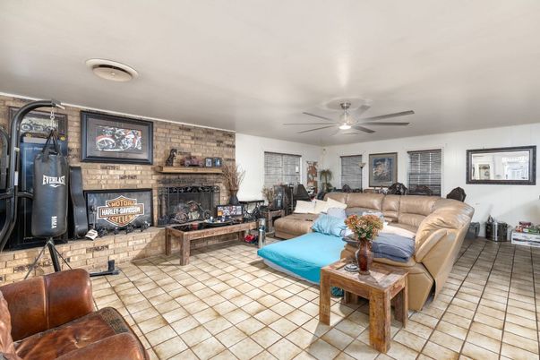 Fireplace, Interior, Living room, Stone Walls