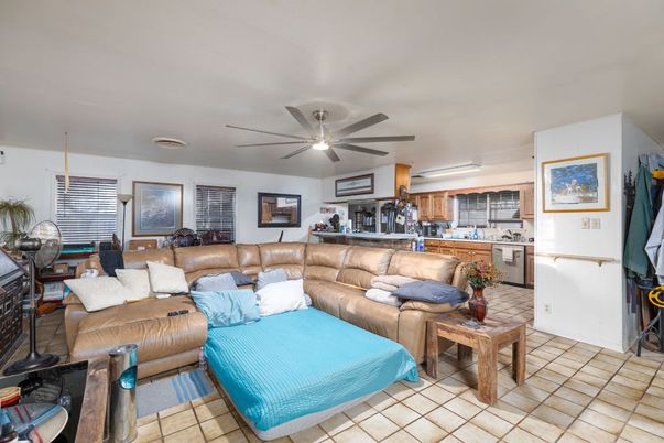 Interior, Kitchen, Living room