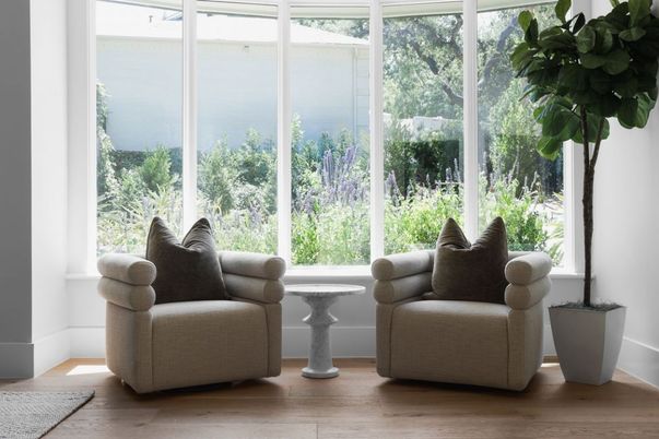 Interior, Sun Room, Wood Texture Flooring