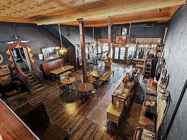 Dining room, Interior, Wooden Beams