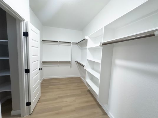 Interior, Walk-in Closets, Wood Texture Flooring