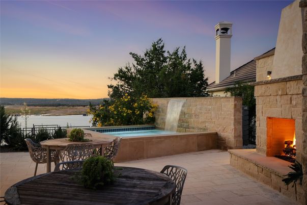Exterior, Fireplace, Pool, Water