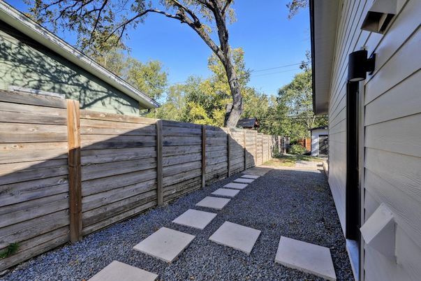 Backyard, Exterior