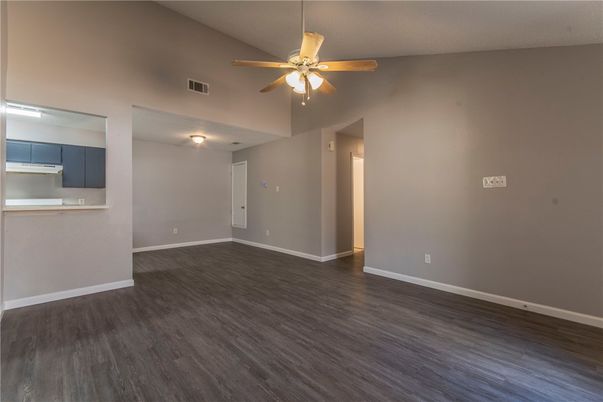 Empty room, Interior, Kitchen, Wood Texture Flooring