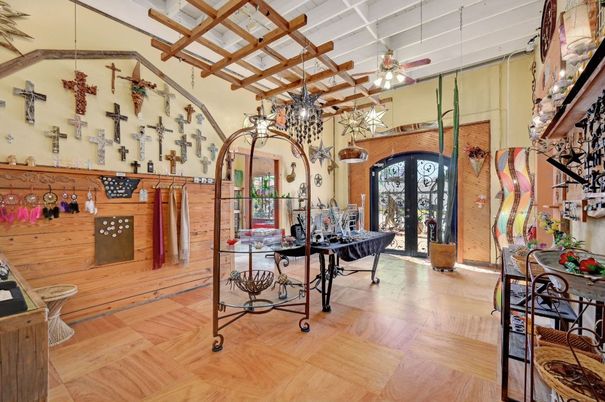 Chandelier, Interior, Wooden Beams, Wood Texture Flooring