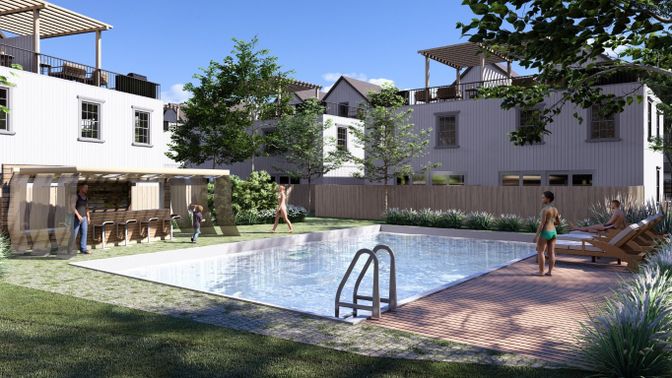 Backyard, Exterior, Pool