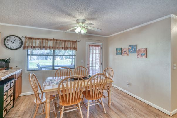 Dining room, Interior, Wood Texture Flooring
