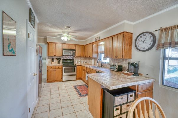 Interior, Kitchen, Tile Countertops
