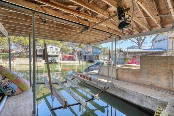 Exterior, Lake, Wooden Beams