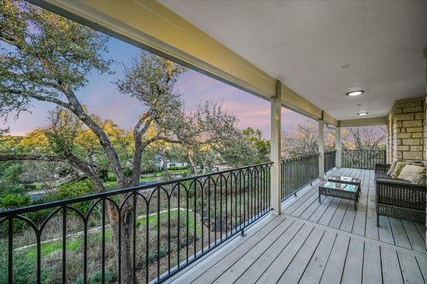 Exterior, Recessed Lighting, Wood Texture Flooring