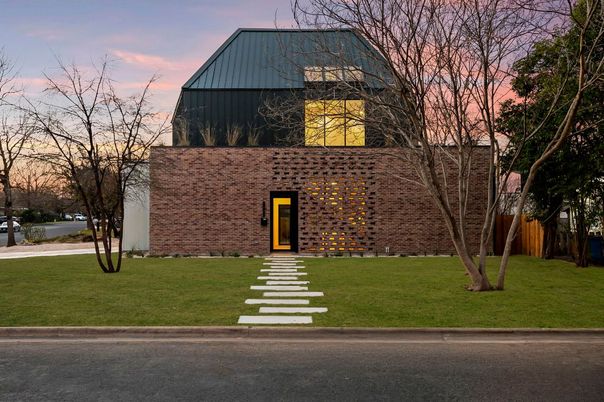 Exterior, Facade, Brick Facade, None