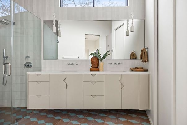 Bathroom, Glass Shower, Interior